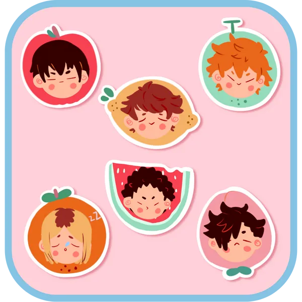 haikyuu stickers