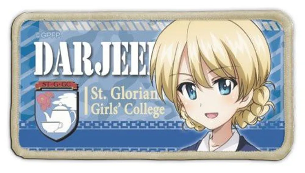 Girls und Panzer - Darjeeling - Cospa Removable Velcro Patch Wappen [In Stock, Ship Today]