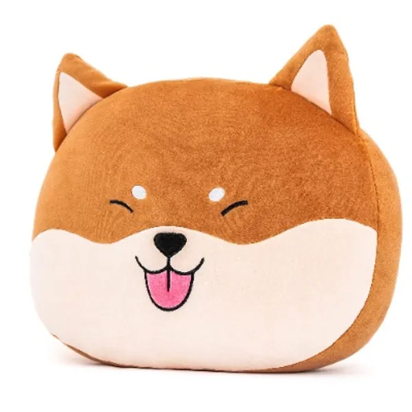 Lazada Shiba Inu Dog Plush Kids Pillow Toys Gift for Toddler for Girls Brown 15 Inches
