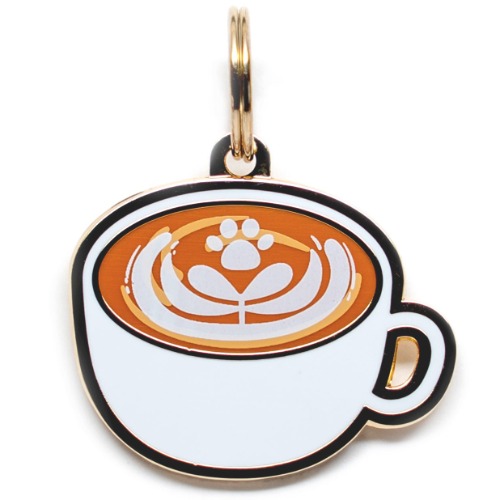 Latte Pet Tag - Mocha