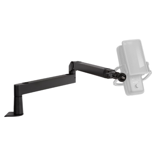 Elgato Wave Mic Arm LP – Low Profile Swivel Boom, Hidden Cable Channels, All-Metal, Versatile Desk Clamp, 1/4“-3/8“-5/8“ Mic Mounts, Studio, Broadcast, Streaming, Work from Home, Professional Mic Arm - Low Profile