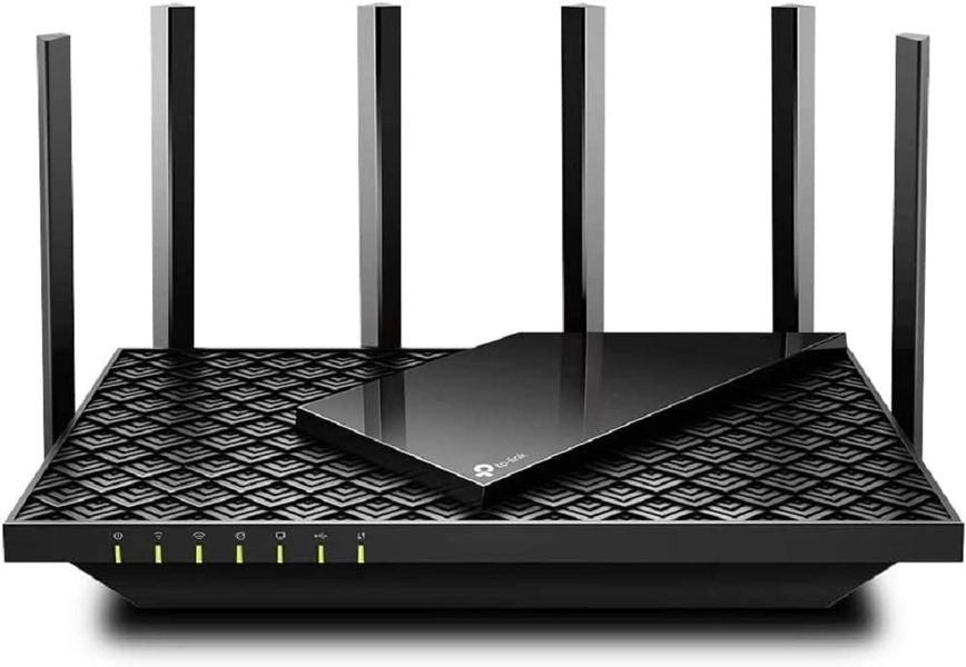 TP-Link AX5400 Dual-Band Gigabit Wi-Fi 6 Router - 4804Mbps/5Ghz+574Mbps/2.4GHz, 6 Antennas, 1.5GHz Triple-Core CPU, Full Gigabit Ports, USB 3.0, LAG Supported (Archer AX73)