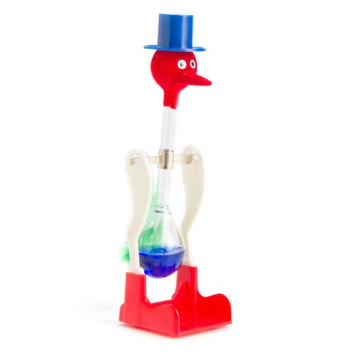 MDI Australia Duncan The Drinking Bird Desktop Accessory Science Kit, Multicoloured