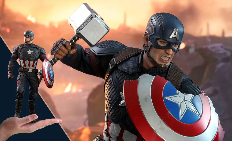 Captain America Figure by Hot Toys