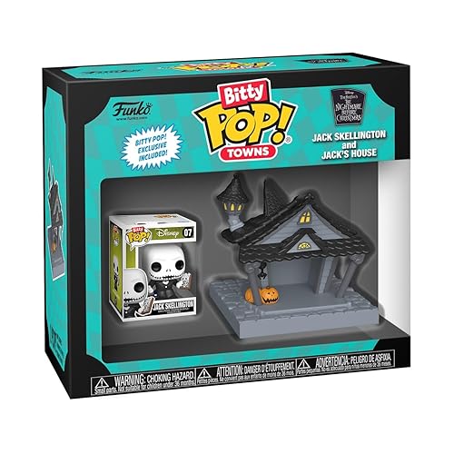 Bitty Pop! Towns Jack Skellington and Jack's House
