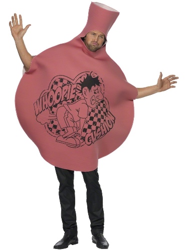 Smiffy's Men's Whoopie Cushion Costume Foam Material Bodysuit