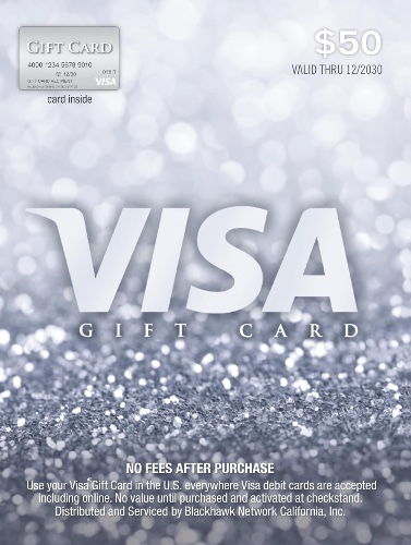 $50 Visa Gift Card