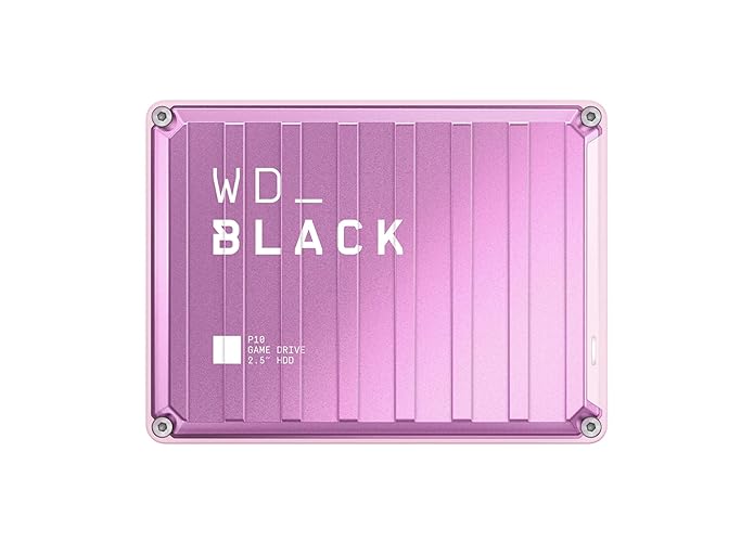 WD_BLACK 6TB Pink Portable External Hard Drive HDD
