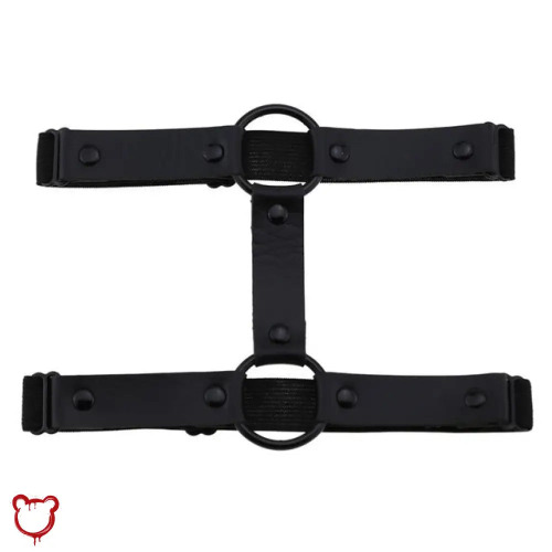 Black 'O' ring garter (1)
"O-Ring Black Garter (1)" - Black