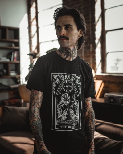 The Moon Tarot Tee - Large