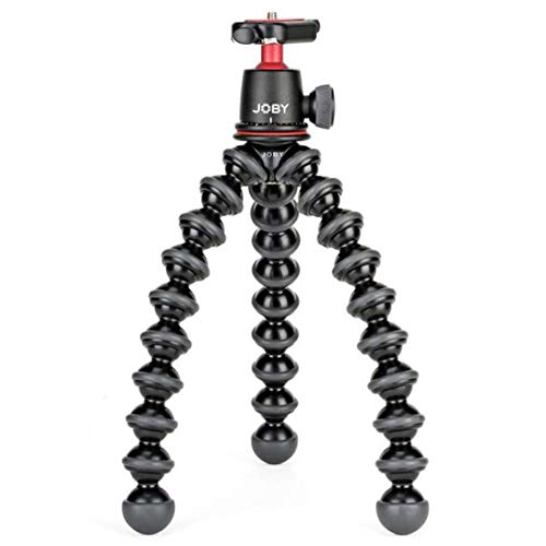 Joby JB01507 GorillaPod 3K Kit. Compact Tripod 3K Stand and Ballhead 3K for Mirrorless Cameras or Devices up to 3K (6.6lbs). Black/Charcoal. - 3K Kit