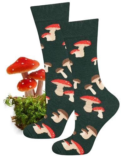 mushroom socks 