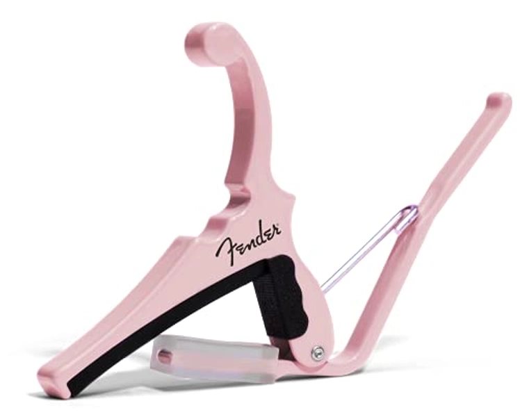 Fender X Kyser Quick-Change Electric Guitar Capo (Shell Pink)