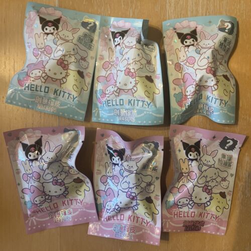 6x Kawaii Sanrio eraser Blind Bag, hello kitty, cinnamoroll, my melody, kuromi  | eBay
