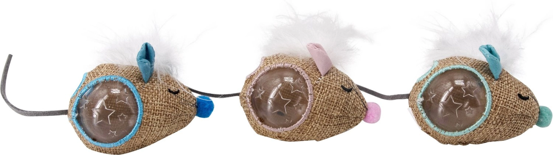 Catstages Mousin' Around Hide 'N Treat Dispenser Cat Toy, 3 count