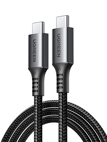 UGREEN USB C to USB C Charger Cable 100W USB C Cable Fast Charge C to C Cable Compatible with iPhone 15 Pro Max, Macbook Pro M3/Air, iPad Pro 2022/Air 5, Galaxy S24 S23 Ultra, Pixel 7 (2M) - 2.0 Metres