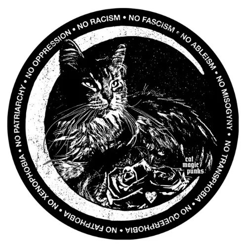 Cat Magic Punks Infinite Love Sticker