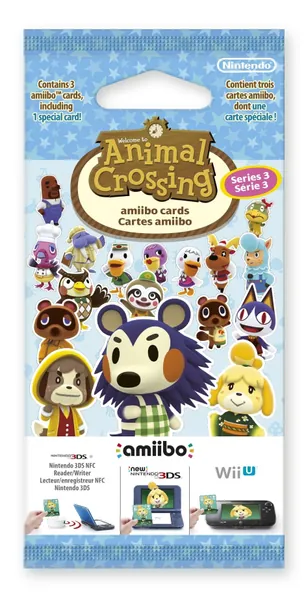 Animal Crossing: Happy Home Designer Amiibo Cards Pack - Series 3