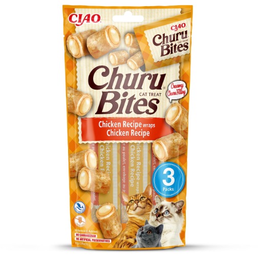 Churu Cat Snack Bites kyckling 3 x 10 g