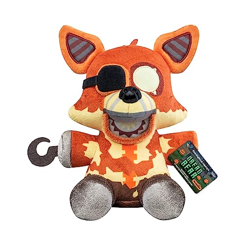 Funko Plush: Five Nights At Freddy's (FNAF) Dreadbear - Grim Foxy - Collectable Soft Toy - Birthday Gift Idea - Official Merchandise - Stuffed and Girlfriends - Foxy
