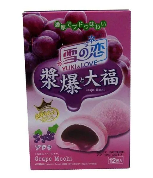 Grape Flavoured Mochi by Yuki & Love - 180g