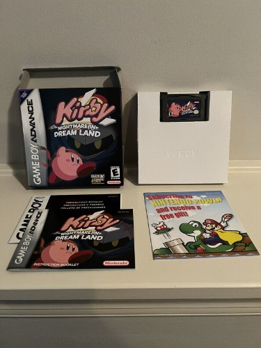 Kirby Nightmare in Dream Land- GBA Complete CIB