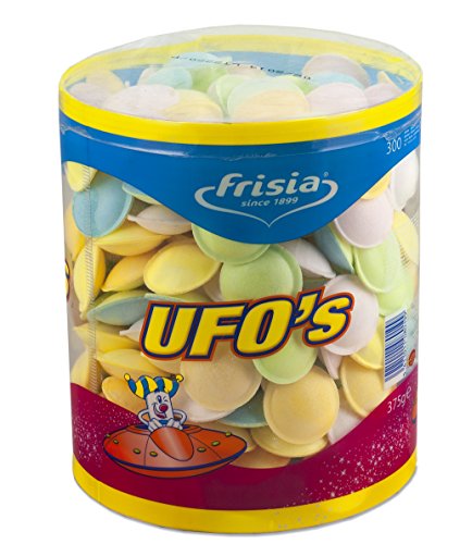 UFO's Sherbert Filled Flying Saucers (Pack of 300)