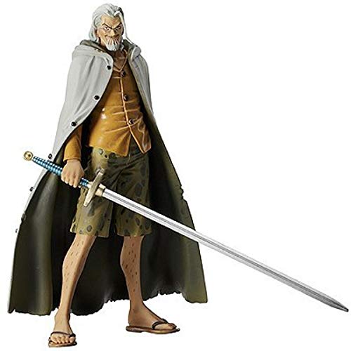 Banpresto One Piece 6.7" Silvers Rayleigh DXF Figure, The Grandline Men Volume 6