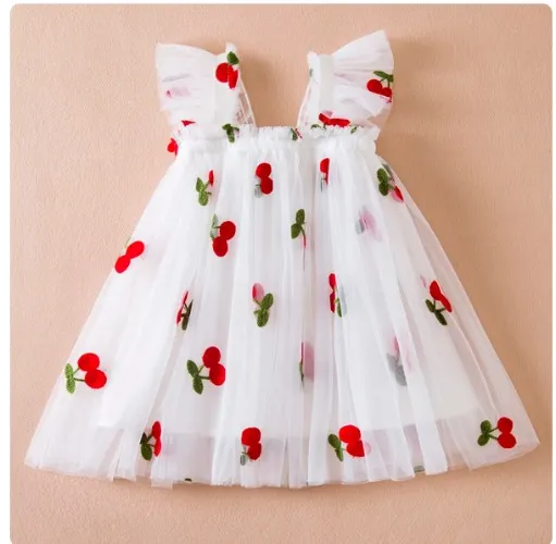Vestido cerezas para Zeldita