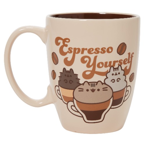 Pusheen The Cat Espresso Yourself Mug - 12 Ounce - Multicolor