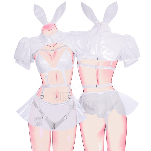 White Cyber Bunny | White / XL/2XL