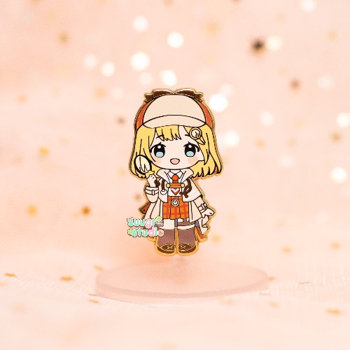 Hololive Vtuber Watson Amelia Enamel Pin, Fan Merch - [A Grade] / Simple Rubber Back