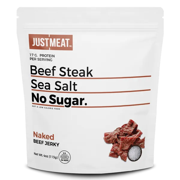 Naked Beef Jerky (4 oz) by JUSTMEAT
