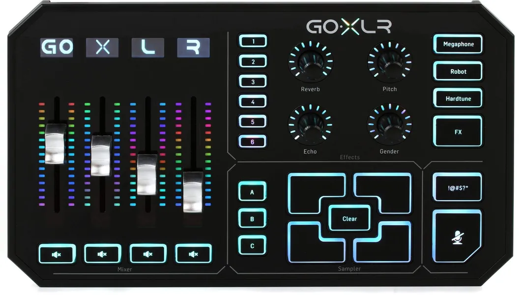 TC-Helicon GO XLR Broadcast Production Studio Mixer - GoXLR