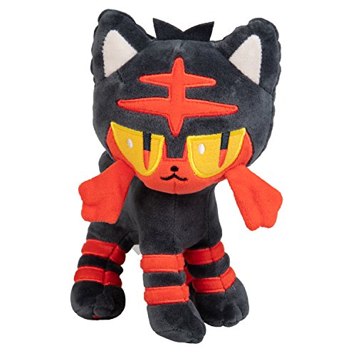 Pokémon 8" Litten Plush - Officially Licensed - Quality Soft Stuffed Animal Toy - Sun and Moon Starter - Gift for Kids, Boys, Girls & Fans of Pokemon