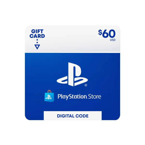 $60 PlayStation Store Gift Card [Digital Code] - $60 Code