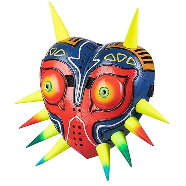 Hard Resin Full Face Anime Mask, Cosplay Helmet Costume Party Dress Game Merch Collectibles