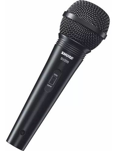 Microfono Shure Sv200 Dinamico Vocal Karaoke