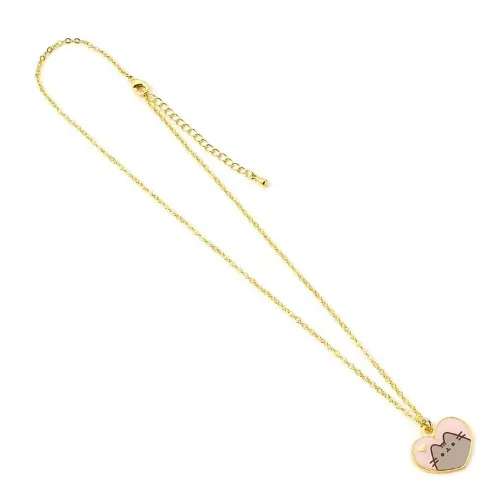 Pusheen Heart necklace