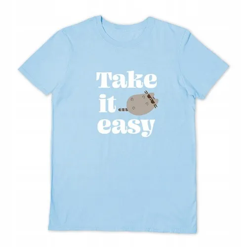  Pusheen "Take It Easy" Unisex T-shirt (L) 