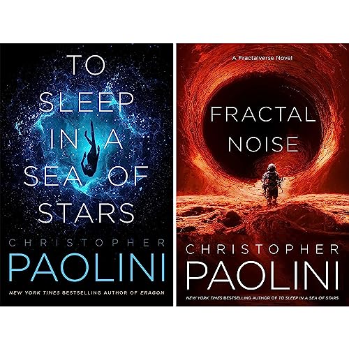 FractalVerse 2-Book Set by Christopher Paolini (to Sleep in a Sea of Stars, Fractal Noise)