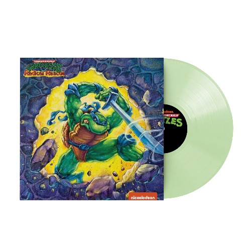 Teenage Mutant Ninja Turtles III: Radical Rescue (1xLP Vinyl Record) - Glow in the Dark Variant