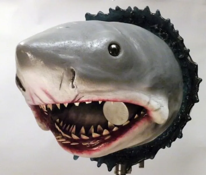 Large Bruce the Shark Jaws Wall Hanging Bust Prop | Etsy