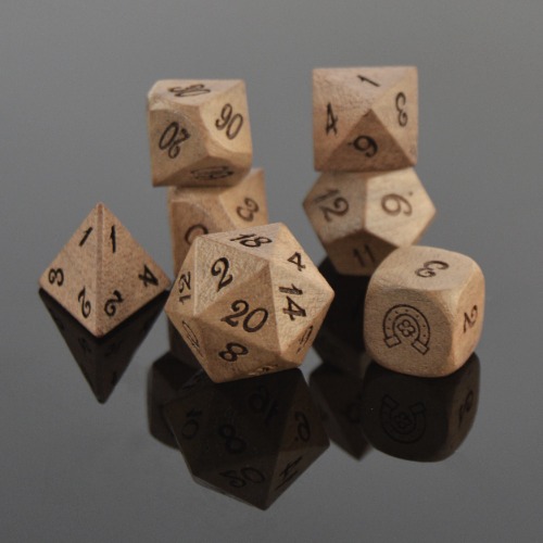Black Walnut dice | Default Title