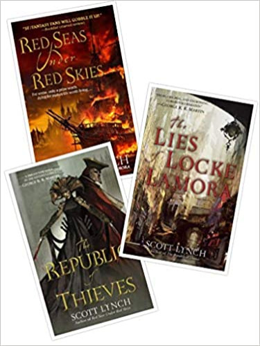 Scott Lynch's Gentleman Bastards Books 1-3 in the Series (Set Incldues: The Lies of Locke Lamora, Red Seas Under Red Skies and The Republic of Thieves) - Mass Market Paperback