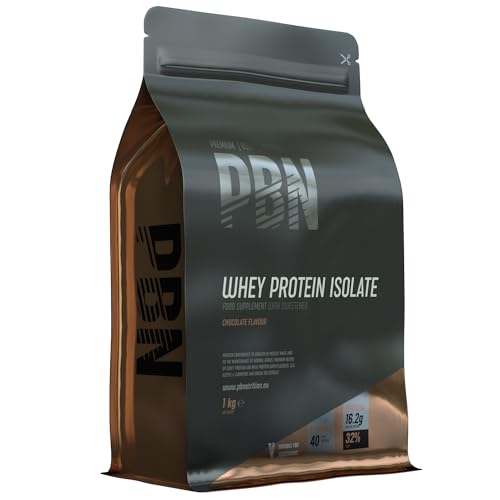 PBN - Premium Body Nutrition - Whey-ISOLATE Protein Powder, 1kg, Chocolate - 33 Servings - Chocolate - 1 kg (Pack of 1)