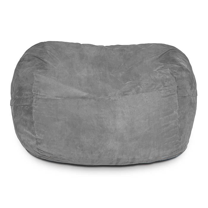 5-ft Bean Bag Chairs by Beanbag Factory - Dark Gray