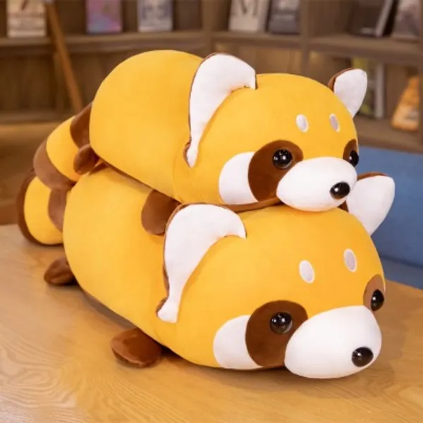 10.37US $ 15% OFF|Kawaii Raccoon Plush Pillow Lovely Toys Soft Stuffed Down Cotton Animal Cushion Dolls for Kids Baby Christmas Birthday Gifts|Stuffed & Plush Animals|   - AliExpress