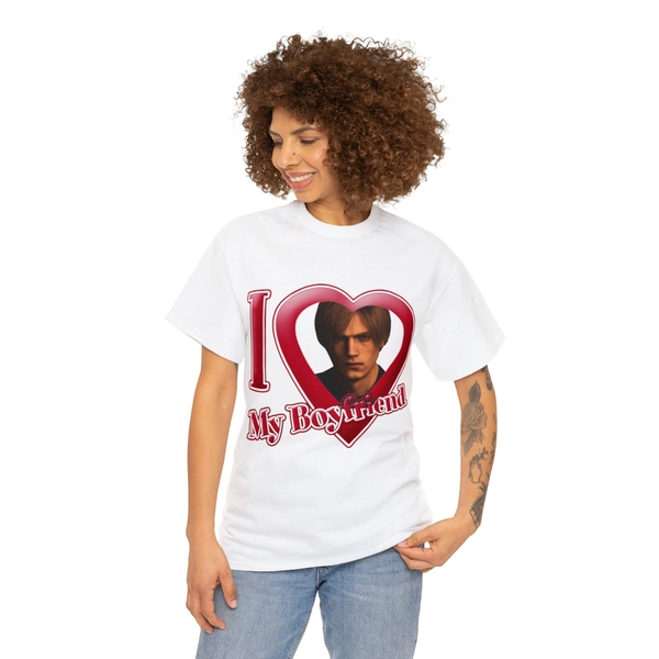 I love my Boyfriend Leon S Kennedy Unisex Heavy Cotton Tee