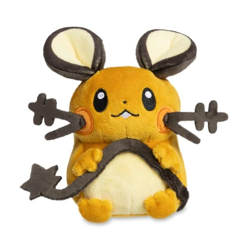 Dedenne Sitting Cuties Plush - 5 ¼ In.